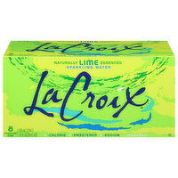 LaCroix Sparkling Water, Lime, 8 Each