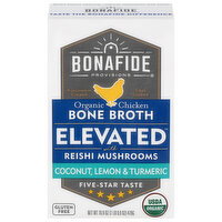 Bonafide Org Chicken Bone Broth w/Reishi Mushrooms - 16.9 Ounce
