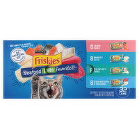 Friskies Cat Food, Seafood, Pate Favorites - 32 Each