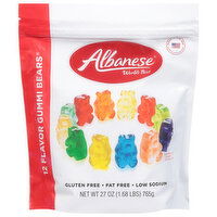 Albanese World's Best Gummi Bears, 12 Flavor - 27 Ounce