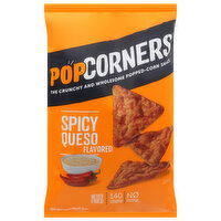 PopCorners Popped-Corn Snack, Spicy Queso Flavored - 7 Ounce