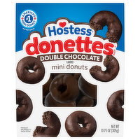 Hostess Double Chocolate Flavored Mini Donuts - 10.75 Ounce