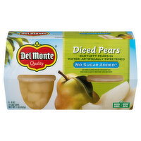 Del Monte No Sugar Added Diced Pears - 4 Each