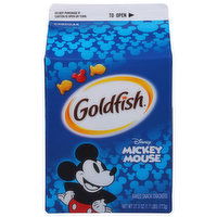 Goldfish Snack Crackers, Cheddar, Baked, Mickey Mouse - 27.3 Ounce