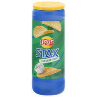 Lay's Potato Crisps, Sour Cream & Onion, Stax, 5.5 Ounce