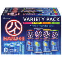 Maru Hi Sparkiling Cocktail Variety Pack - 144 Ounce