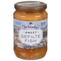 Yehuda Gefilte Fish, Sweet - 24 Ounce