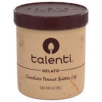 Talenti Gelato, Chocolate Peanut Butter Cup - 1 Pint