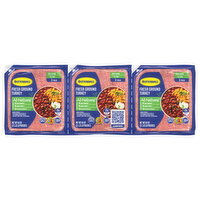 Butterball Fresh Ground Tukey 93% Flex 3 Pack - 64 Ounce