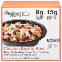 Realgood Foods Co. Chicken Burrito Bowl - 9 Ounce