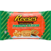 Reese's Peanut Butter Cups, Peanut Brittle, Miniatures - 9 Ounce