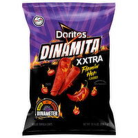 Doritos Tortilla Chips, Rolled, Xxtra Flamin' Hot Flavored - 10.75 Ounce