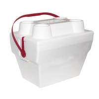 Deluxe Foam Cooler with Lids - 1 Each