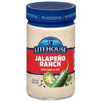 Litehouse Dressing & Dip, Jalapeno Ranch - 13 Fluid ounce