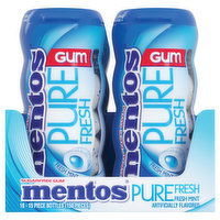 Mentos Gum, Sugar Free, Fresh Mint - 10 Each