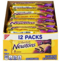 Newtons Cookies, Fruit Chewy, Fig, 12 Pack, 12 Each