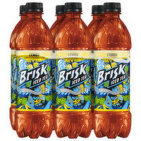 Brisk Iced Tea, Lemon - 6 Each