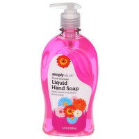 Simply Value Liquid Hand Soap, Floral Scented - 16.9 Fluid ounce