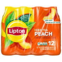 Lipton Iced Tea, Peach, 202.8 Ounce