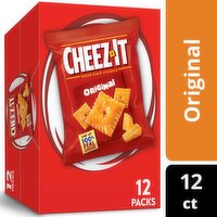 Cheez-It Cheese Crackers, Original, Grab n' Go, 12 Ounce