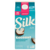 Silk Coconut Milk, Unsweet - 64 Fluid ounce