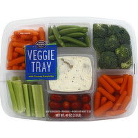 Manns Veggie Tray, with Creamy Ranch Dip - 40 Ounce