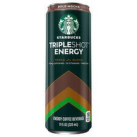 Starbucks Energy Coffee Beverage, Bold Mocha, Triple Blend - 11 Fluid ounce