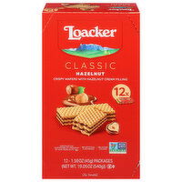 Loacker Wafers, Hazelnut, Classic