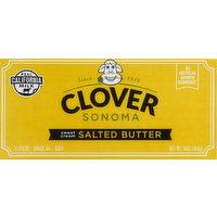 Clover Butter, Salted, Sweet Cream - 4 Each