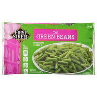 First Street Green Beans, Cut - 32 Ounce