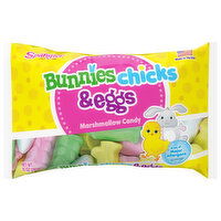 Spangler Marshmallow Candy, Bunnies, Chicks & Eggs - 10 Ounce