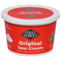 First Street Sour Cream, Original - 16 Ounce