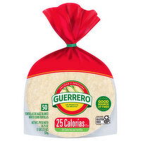 Guerrero Tortillas, White Corn, 25 Calories - 50 Each