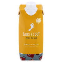 Barefoot Pinot Grigio, Wine-To-Go, 500 Millilitre