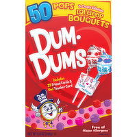 Dum Dums Pops, Assorted - 50 Each