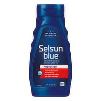 Selsun Blue Antidandruff Shampoo, Maximum Strength, Medicated - 11 Ounce