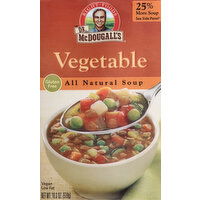 Dr. McDougall's Soup, All Natural, Vegetable - 18 Ounce