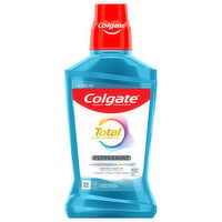 Colgate Alcohol Free Mouthwash, Antibacterial Formula, Peppermint - 16.9 Fluid ounce