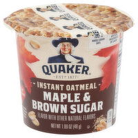 Quaker Instant Oatmeal, Maple & Brown Sugar - 1.69 Ounce