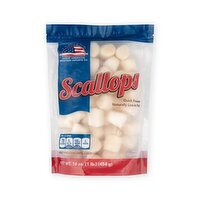 GA Bay Scallops 40/60 - 16 Ounce