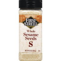 First Street Sesame Seeds, Whole - 13 Ounce