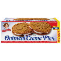 Little Debbie Oatmeal Creme Pies Sandwich Cookies Big Pack - 12 Each