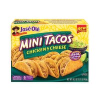 Jose Ole Chicken & Cheese Mini Taco - 16.2 Ounce