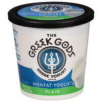 The Greek Gods Yogurt, Nonfat, Plain, Greek Style - 24 Ounce