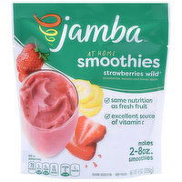 Jamba Smoothies, At Home, Strawberries Wild, 8 Ounce