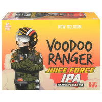 Voodoo Ranger Beer, Hazy Imperial IPA, Juice Force