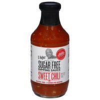 G Hughes Dipping Sauce, Sugar Free, Sweet Chili, 18 Ounce