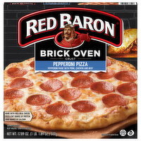 Red Baron Pizza, Brick Oven Crust, Pepperoni