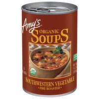 Amy's Soups, Organic, Southwestern Vegetables, Fire Roasted - 14.3 Ounce