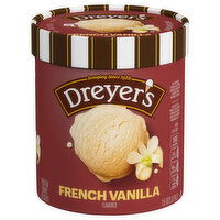 Dreyer's Frozen Dairy Dessert, French Vanilla - 1.5 Quart